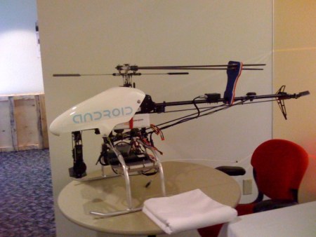 Android Helicopter: Google Hubschrauber von Andy Rubin