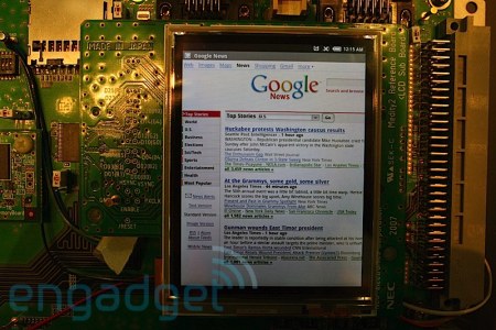 Google Android Handy Prototype