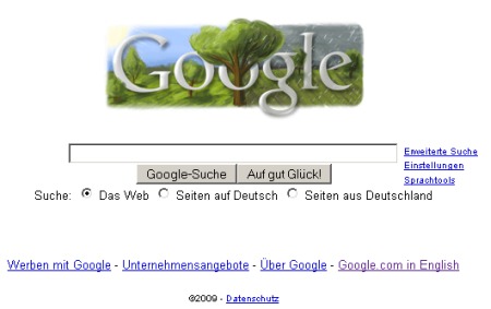 Google Doodle zum Siebenschläfertag