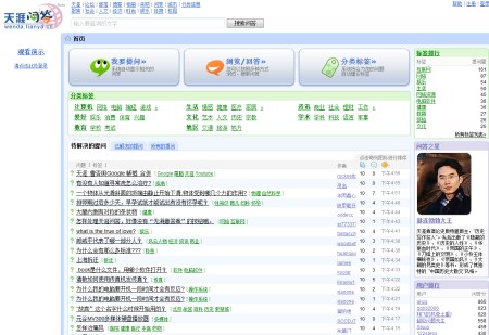 Wenda.tianya.cn - Fragen & Antworten Portal in China