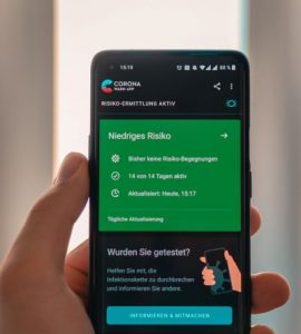 Corona-Funktion jetzt auch bei Android