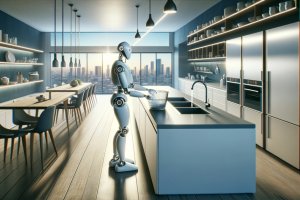 Apple Haushalts Roboter