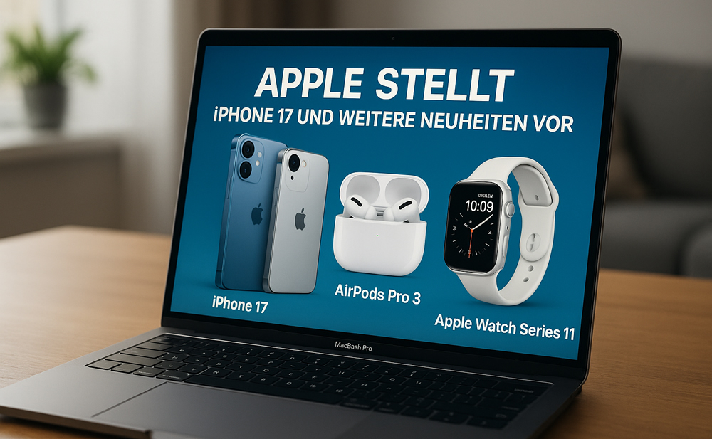 Apple stellt iPhone 17 und weitere Neuheiten vor