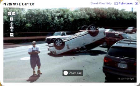 Google Maps StreetView Autounfall in Phoenix