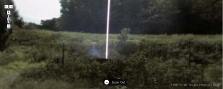 E.T. im Street View Vollbild Modus nicht mehr zu leugnen