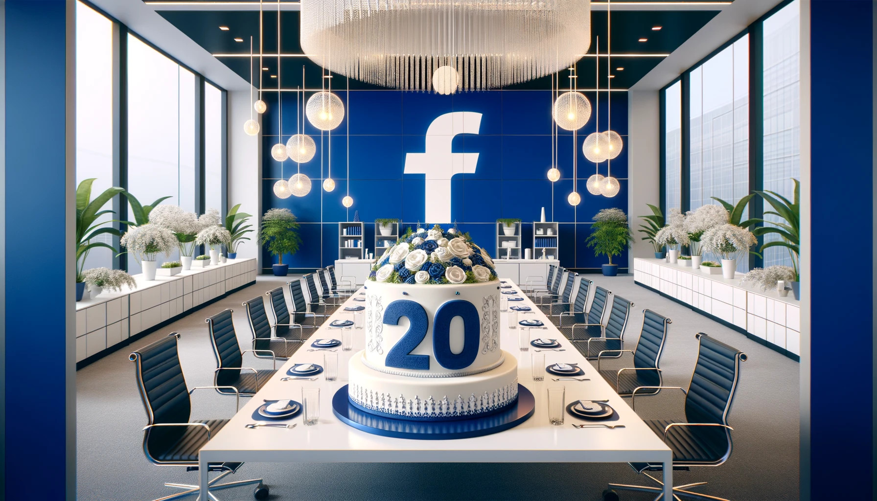 Facebook feiert 20 Jähriges Jubiläum
