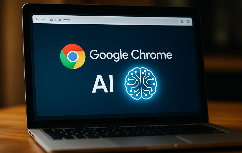 Google Chrome bekommt KI-Upgrade spendiert