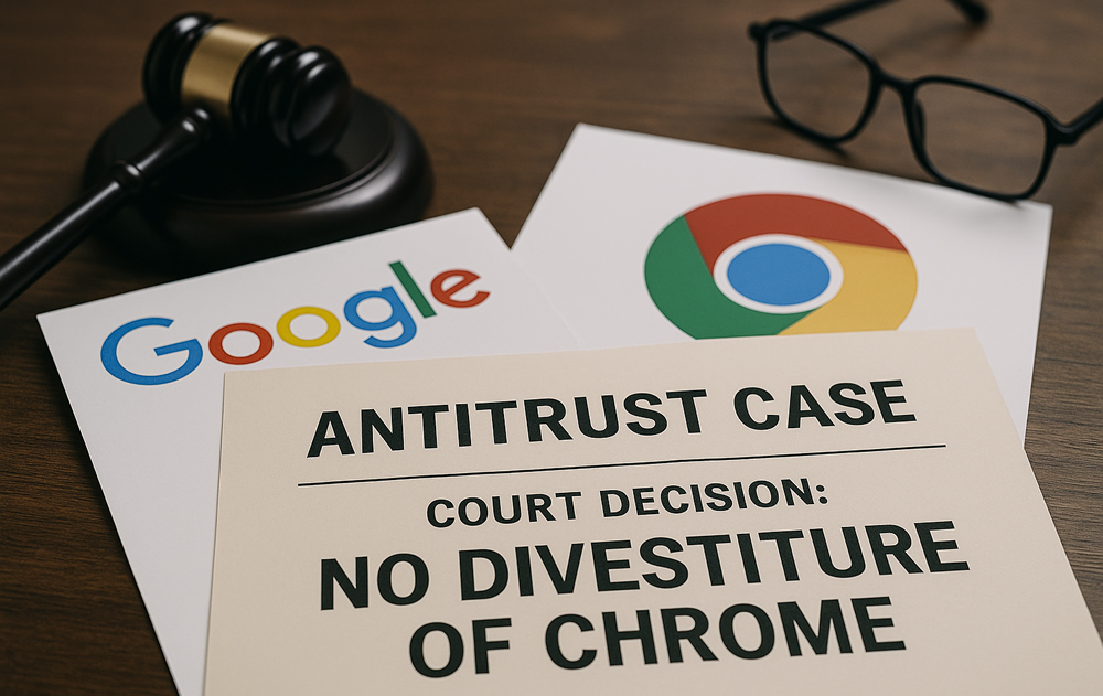 Kein Verkauf von Chrome: Google entgeht Zerschlagung