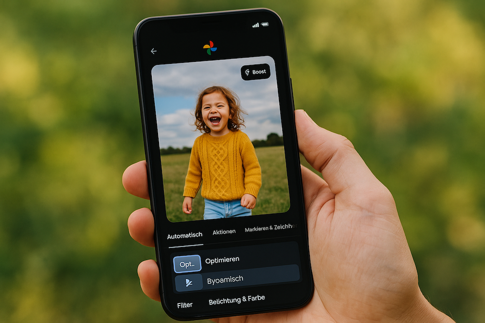 Neuer Google Fotos Editor vorerst ohne AI Enhance