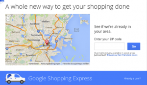 Shopping Express von Google