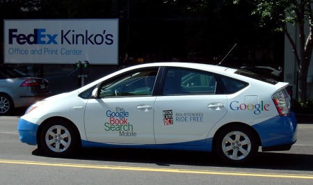Google Autos - Toyota als Google Booksearch Autos