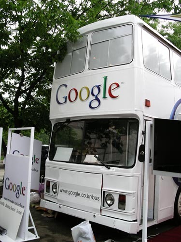 Google Bus - Koreanischer Bus der Googler