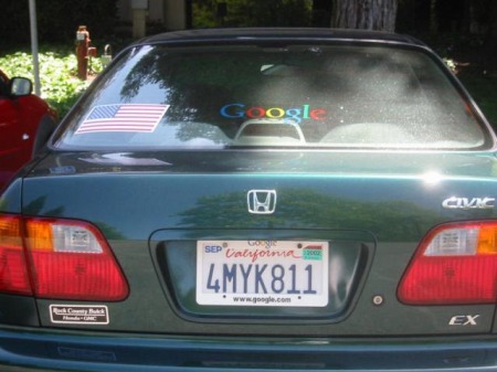 Google Autos - Honda Civic eines Google Mitarbeiters