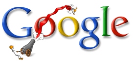 Happy Holiday Google Doodle