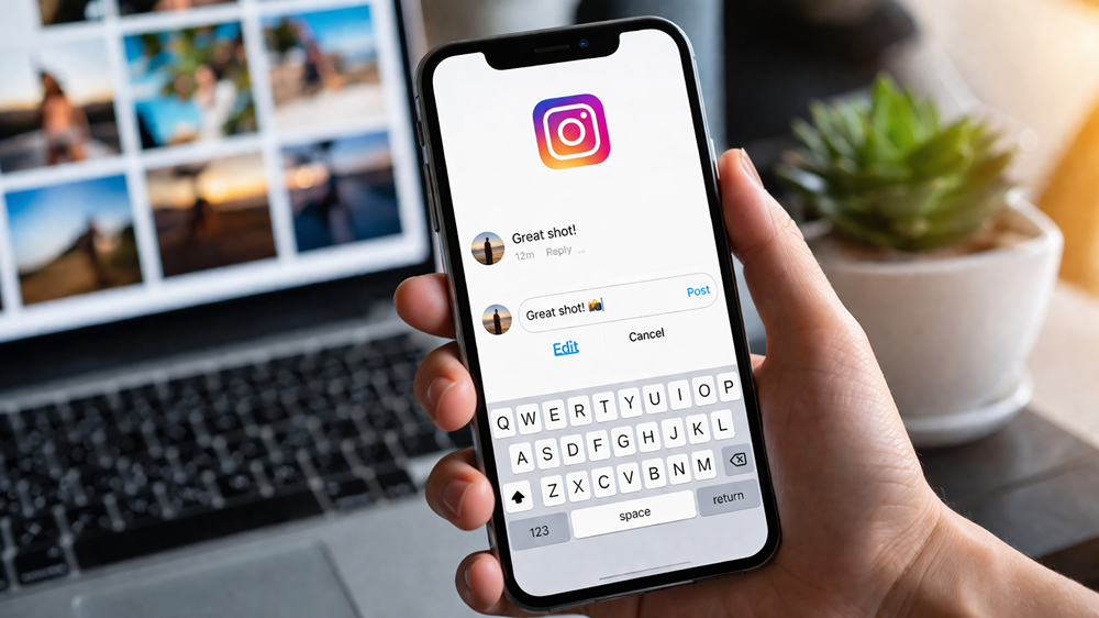 Instagram erlaubt das Bearbeiten der Kommentare