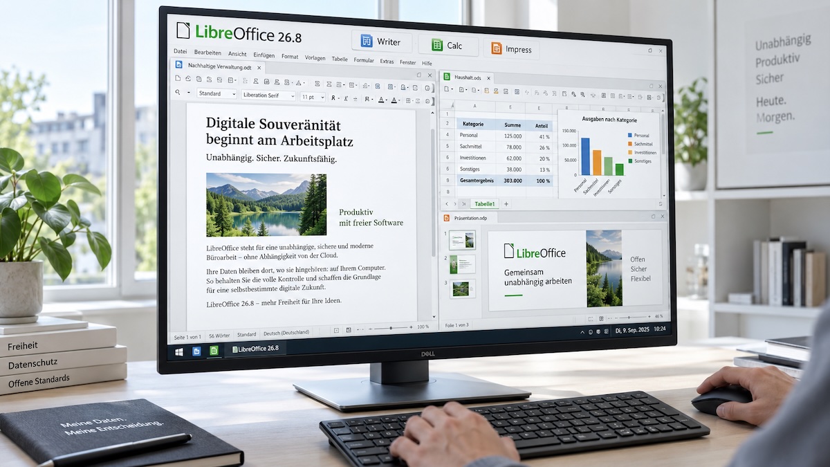 LibreOffice 26.8 - Update bringt verbesserte Typografie