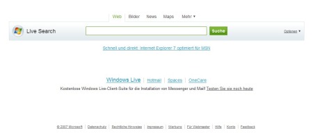 Microsoft Live Search