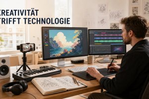 Technologische Fortschritte fördern Kreativität