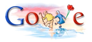 Valentins Tag 2008 Google Doodle