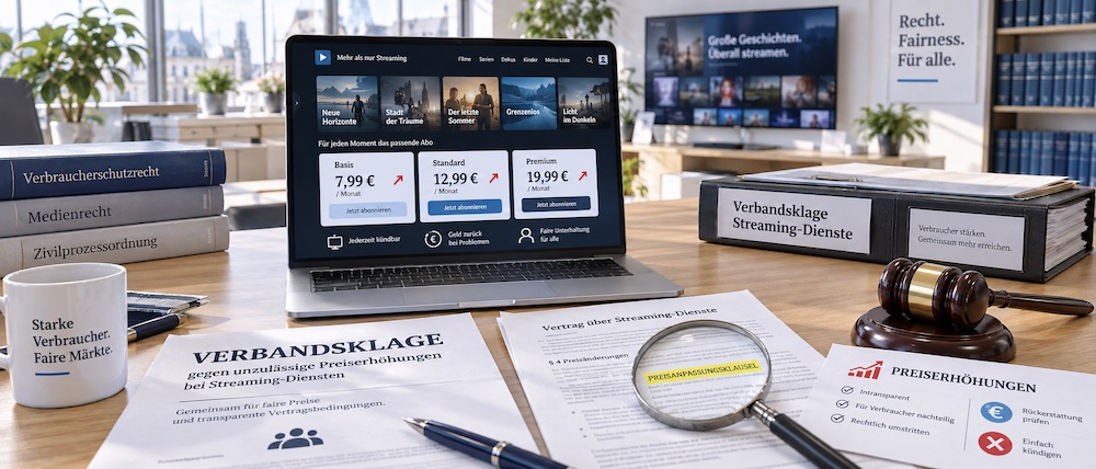 Verbandsklage gegen Preiserhöhungen