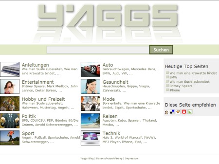 Yaggs - Human Powered Search